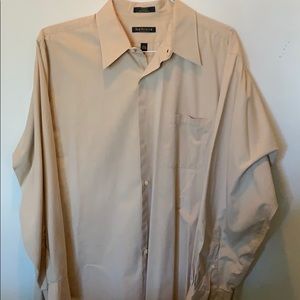 Van Heusen Light Brown/Tan Dress Shirt